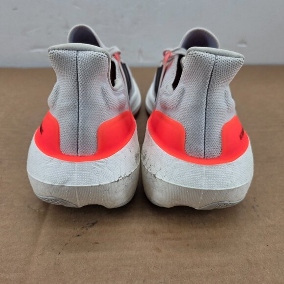 adidas UltraBoost Light White Orange HQ6351 BOOST Running Men’s Size 10 - Picture 3 of 15